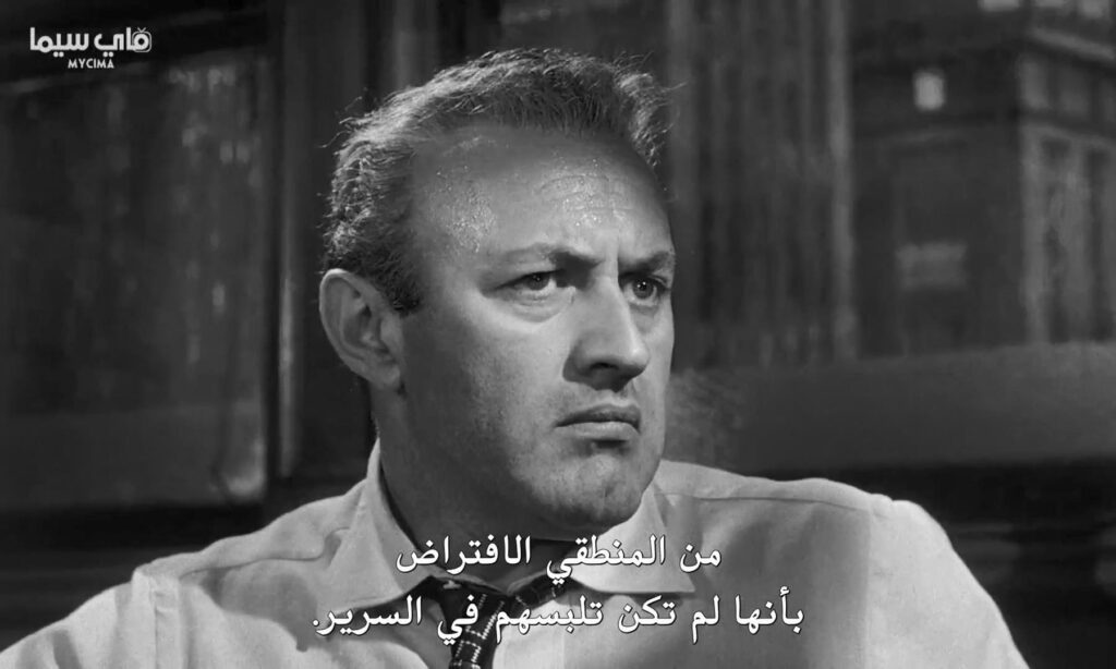 مراجعة فلم 12 Angry Men (هيئة المحلفين) 29 المحلف العجوز يكشف زيف شهادة المرأة